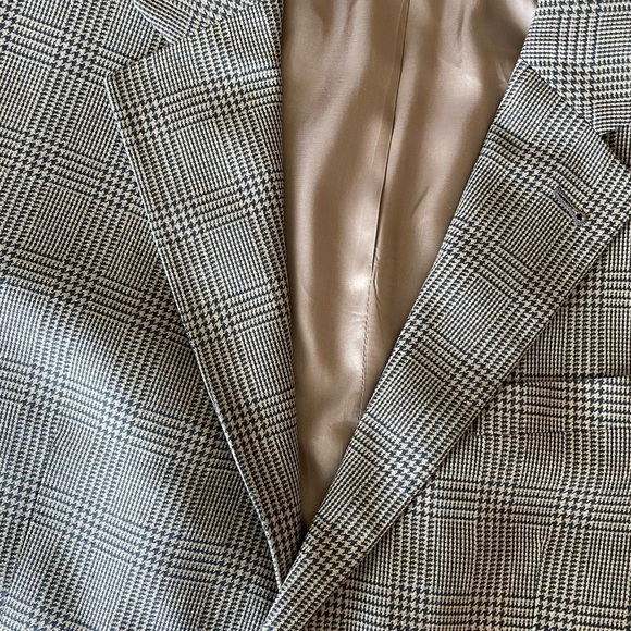 John Ashford Silk Men's Tweed Sports Coat Vintage size 43L - Picture 4 of 6